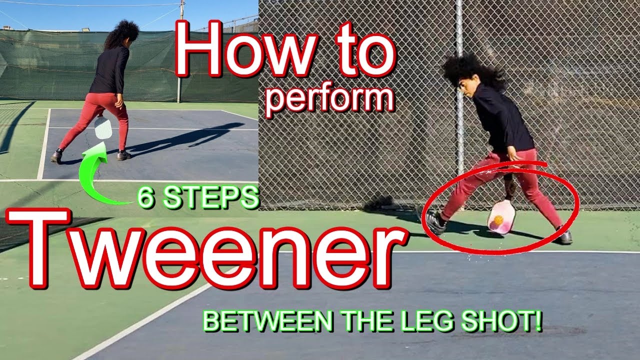 Between The Leg Shot(Tweener) Tutorial - Pickleball - How To Hit A Tweener