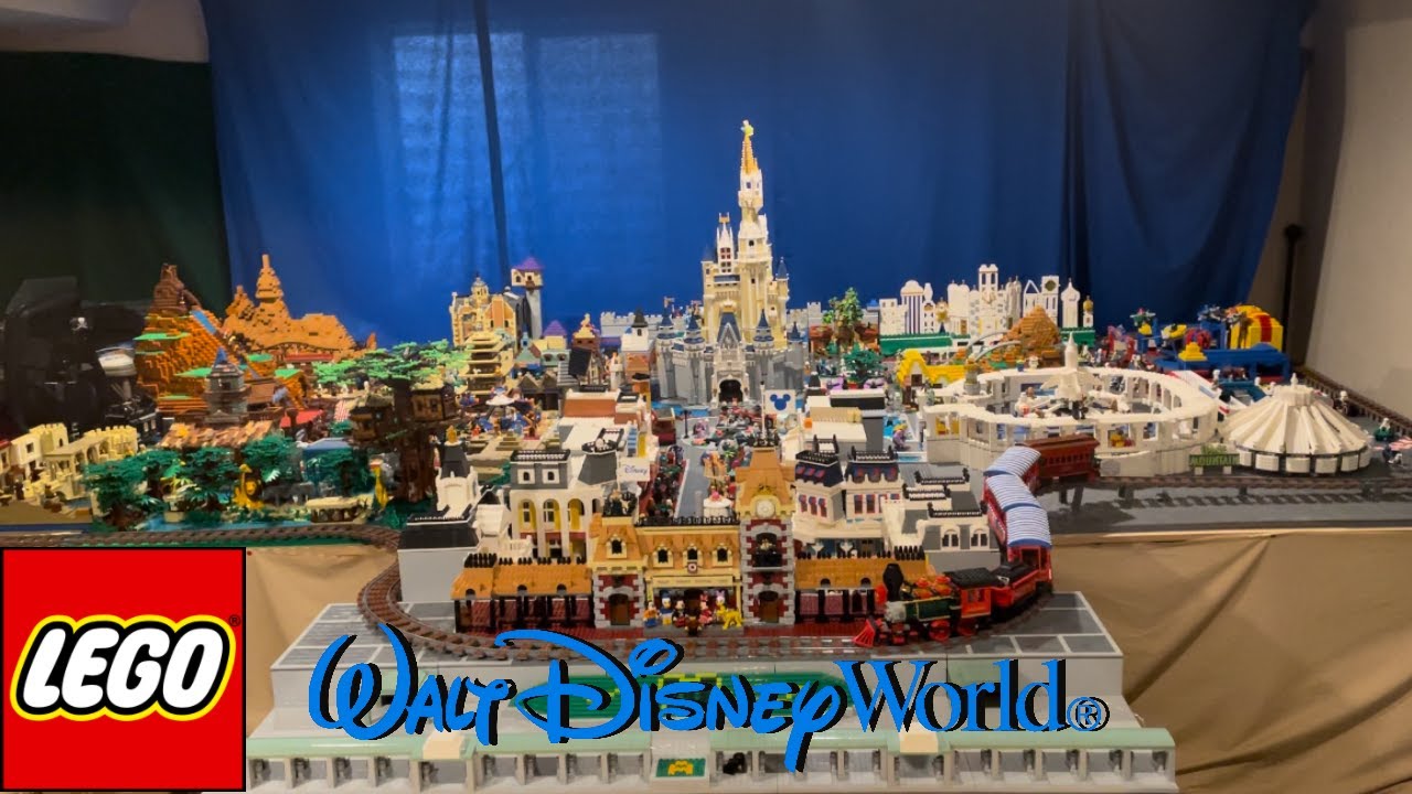 LEGO Magic Kingdom Update #2 | 100,000 pieces, 100 Square Feet