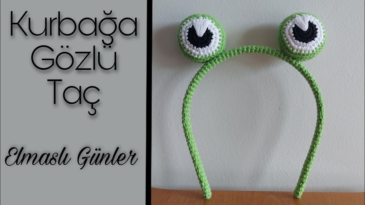 Amigurumi Taç / Çocuklar Buna Bayılacaklar 🐸🐸🐸