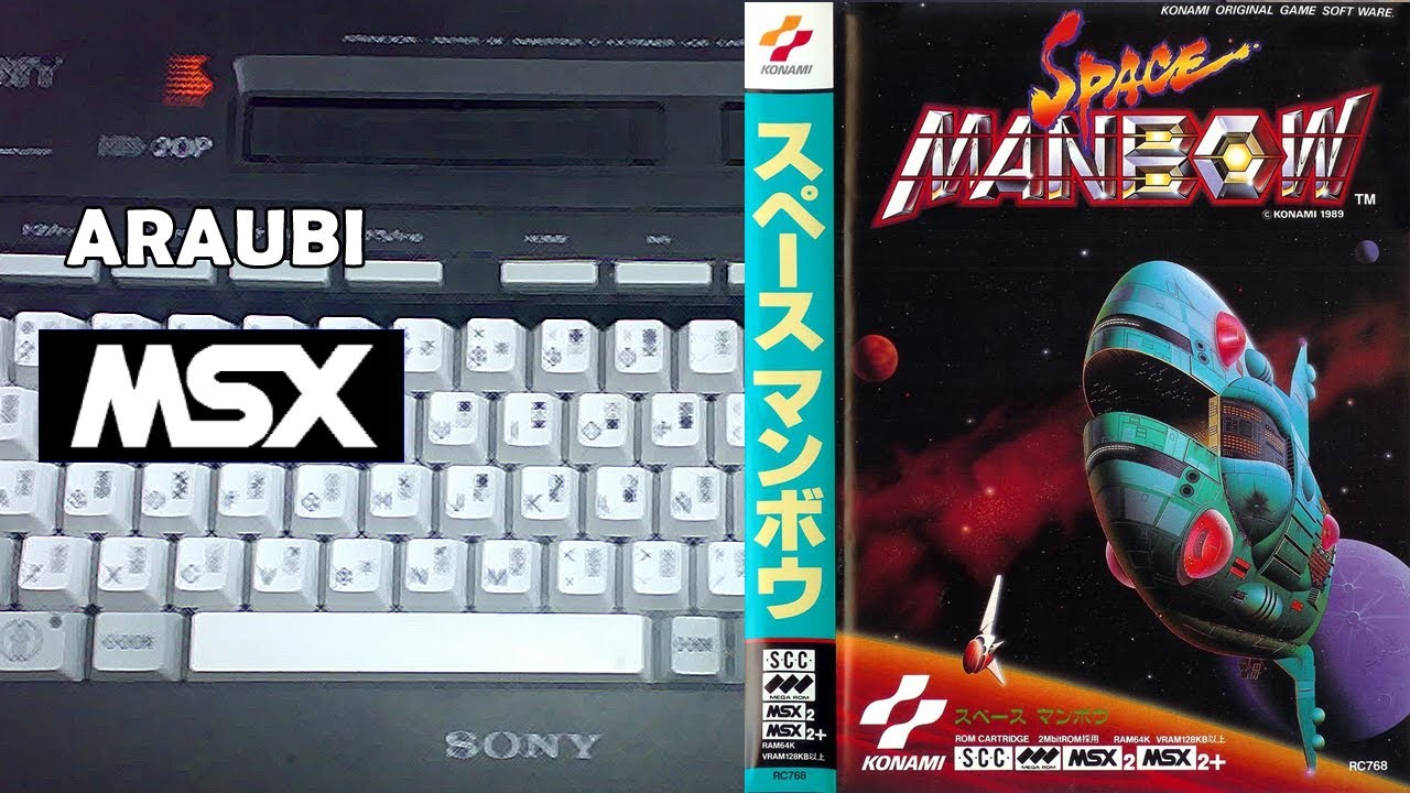 Space Manbow (Konami, 1989) MSX2 [802] Walkthrough Comentado