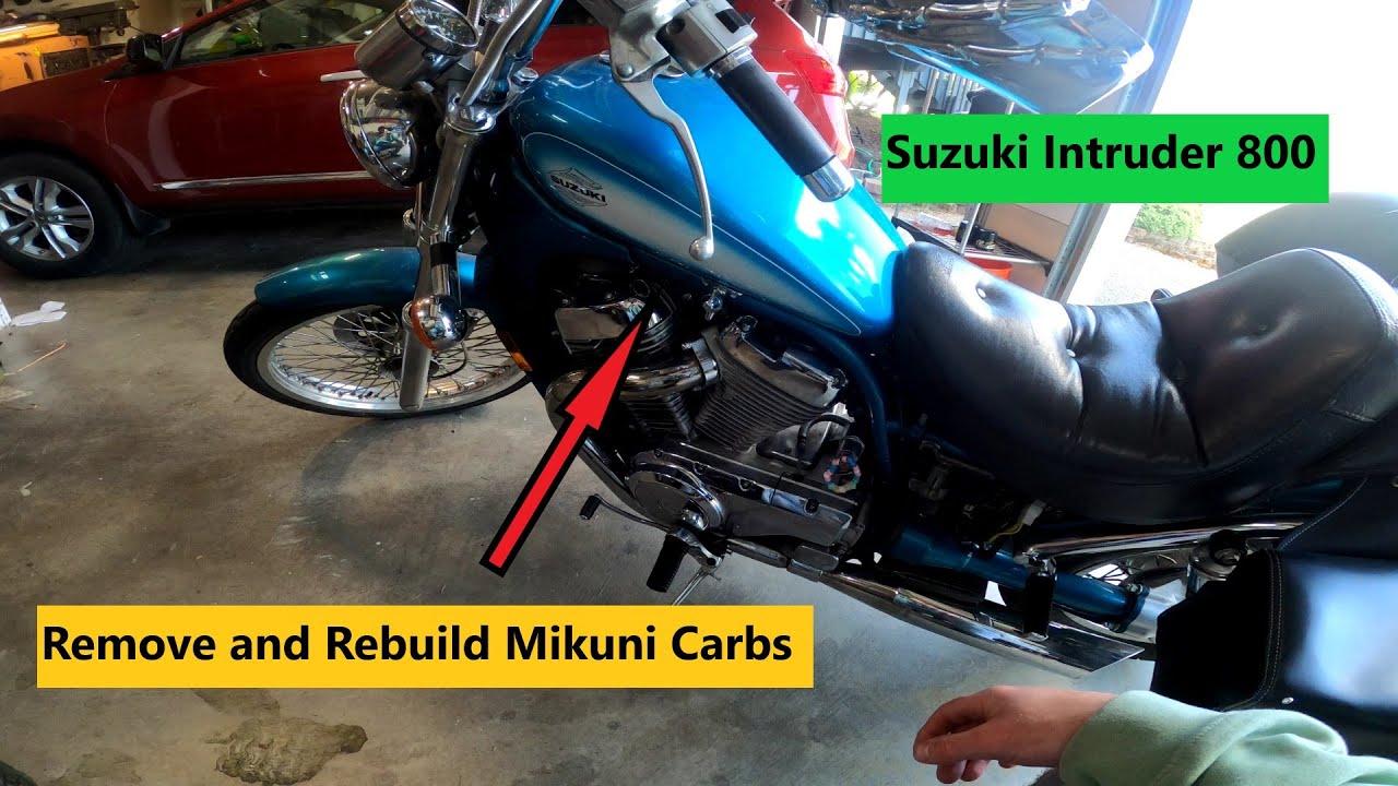 Rebuild Mikuni Carbs Suzuki VS800 Intruder
