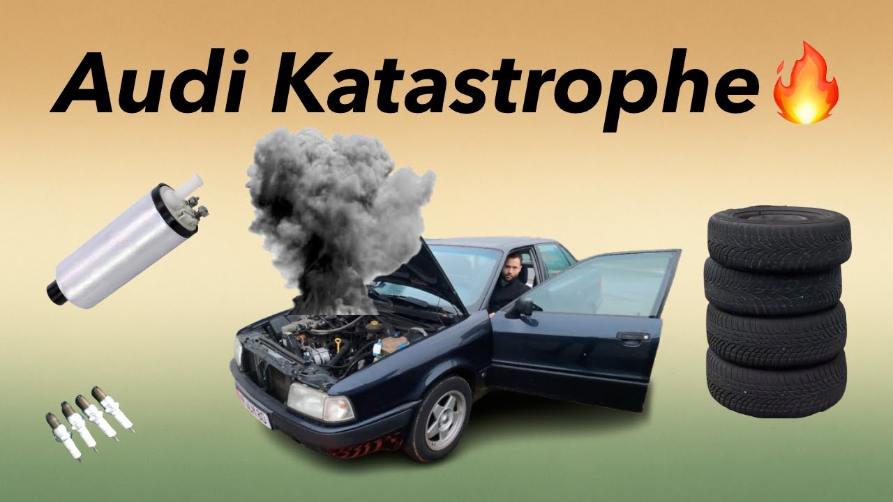 Audi 80 B4 Katastrophe - Abschleppen, Benzinpumpe, Ölwechsel, ...