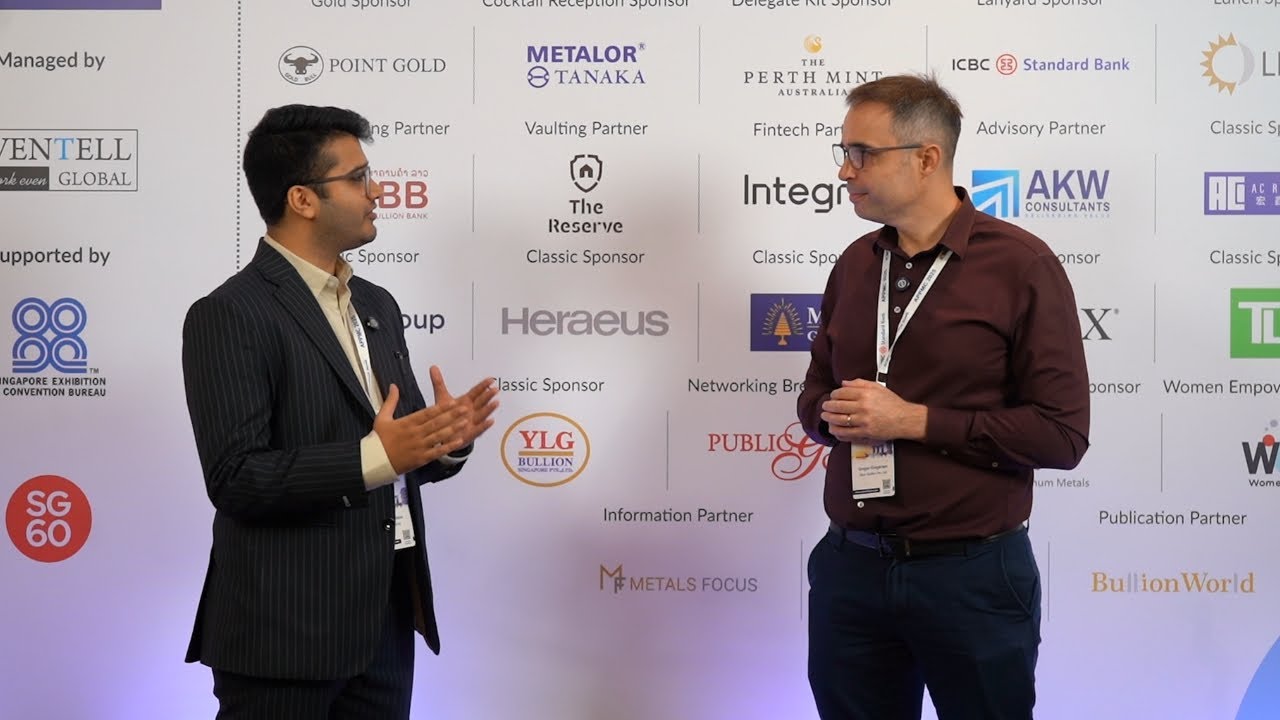 Interview with Mr Gregor Gregersen, Silver Bullion Pte Ltd at APPMC 2025, Singapore
