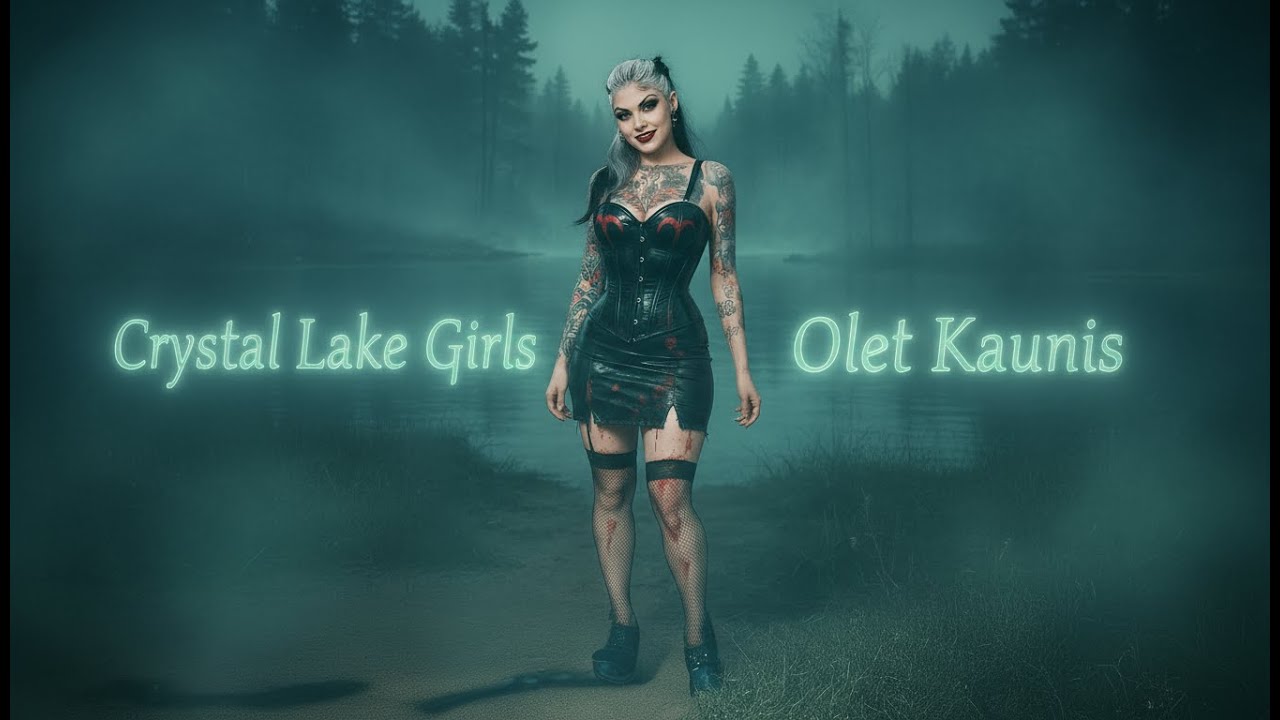 Crystal Lake Girls - Olet Kaunis #psychobilly #crystallakegirls #clg #coversong #pellemiljoona #nice