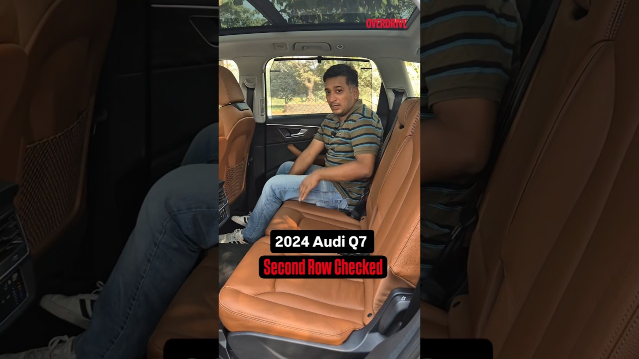 2024 Audi Q7 Second Row Checked #overdrive #audiq7