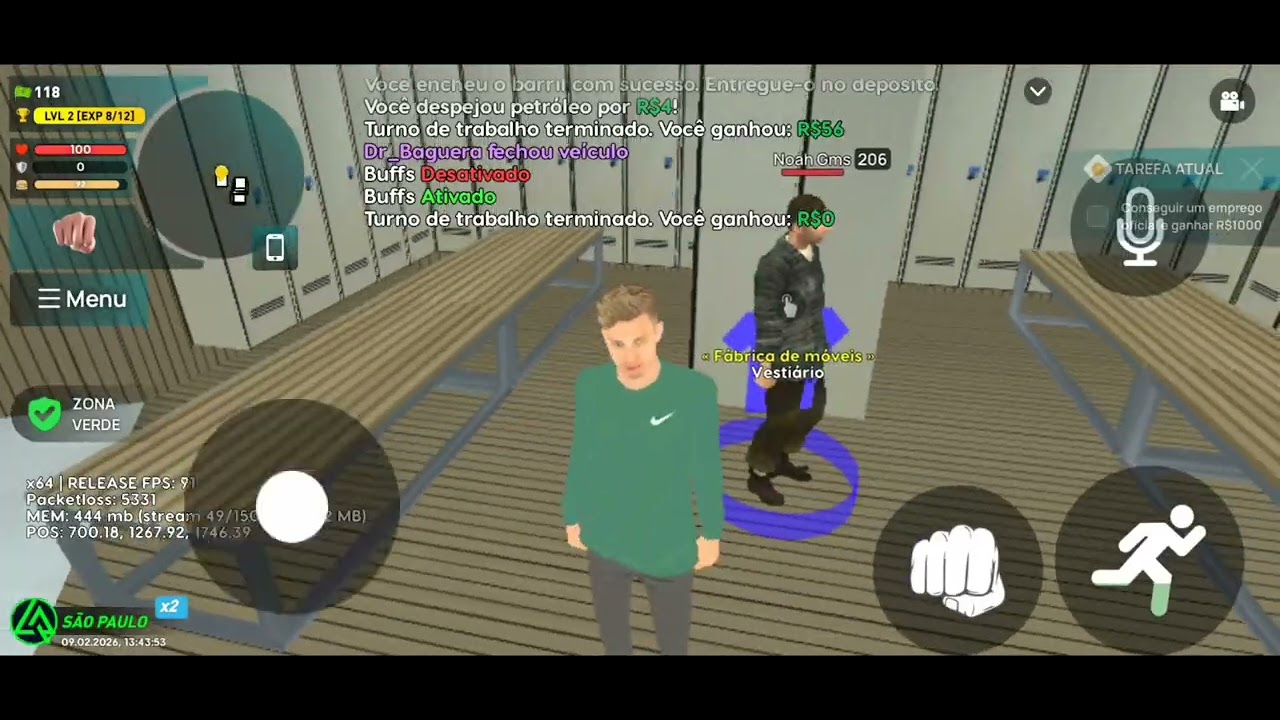 🔵 lIVE RÚSSIA -  Buguei o Live Rússia 😅🤣 JOGO 100% MOBILE (PT-BR)