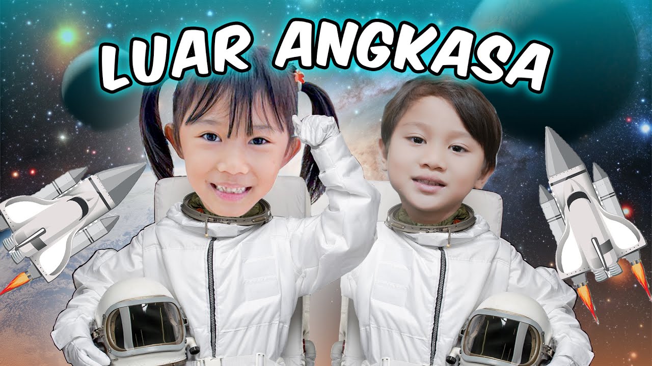 BERTEMU ALIEN!!! PERGI KE LUAR ANGKASA NAIK KARDUS