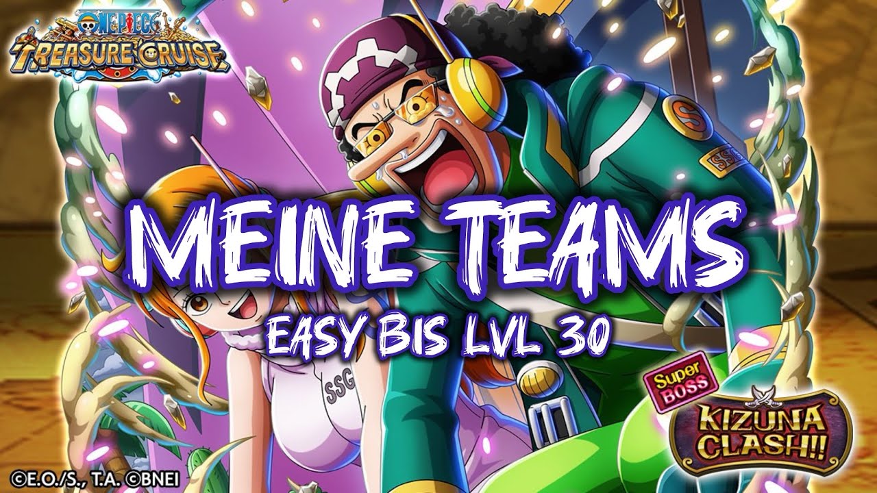 Kizuna Clash Vs Nami & Usopp / Easy bis Lvl 30 OPTC