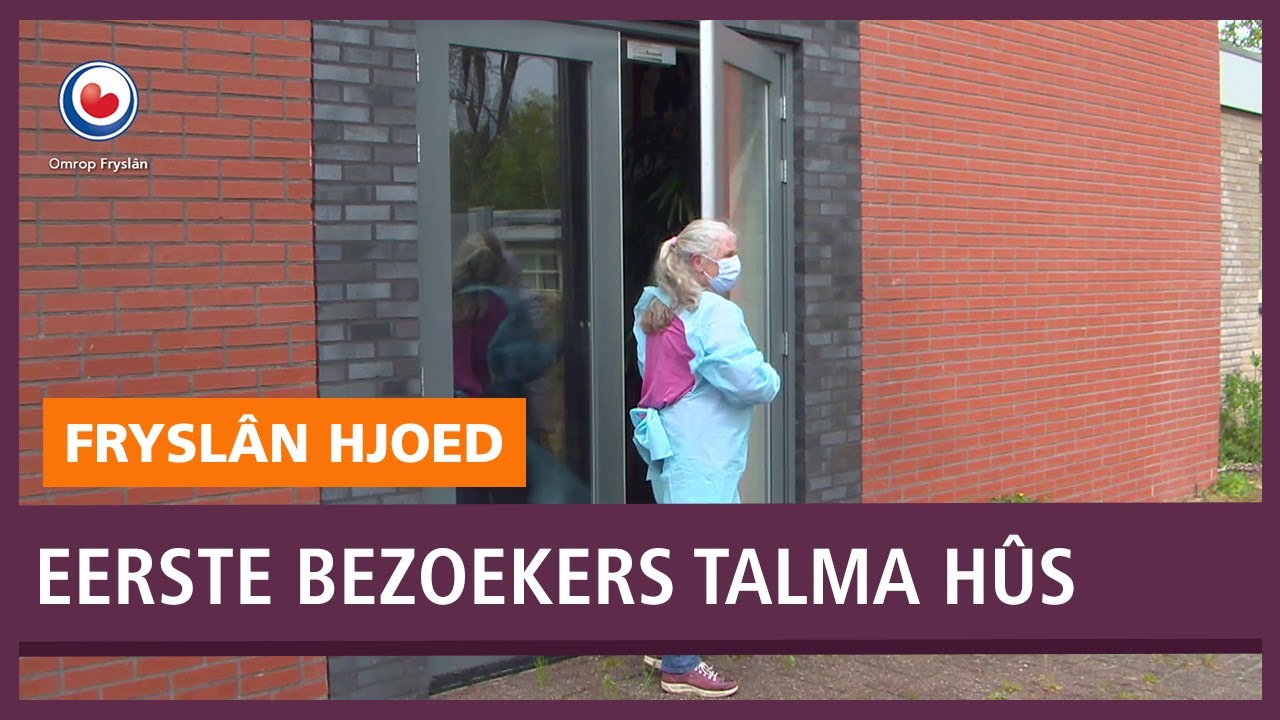 REPO: Eerste bezoekers voor Talma Hûs in Feanwâlden