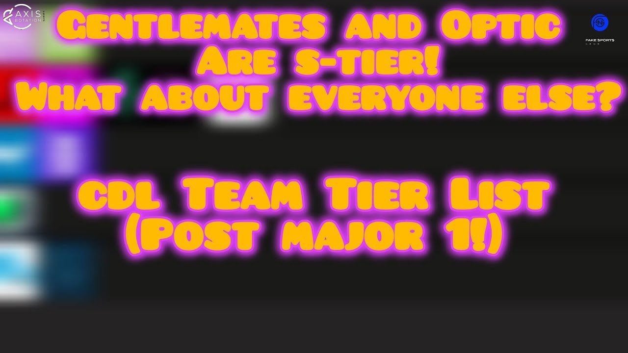 Ranking Every CDL Team 1-12 (Tier List -Who is the Best Team? #esports #callofduty #gaming #CDL2026