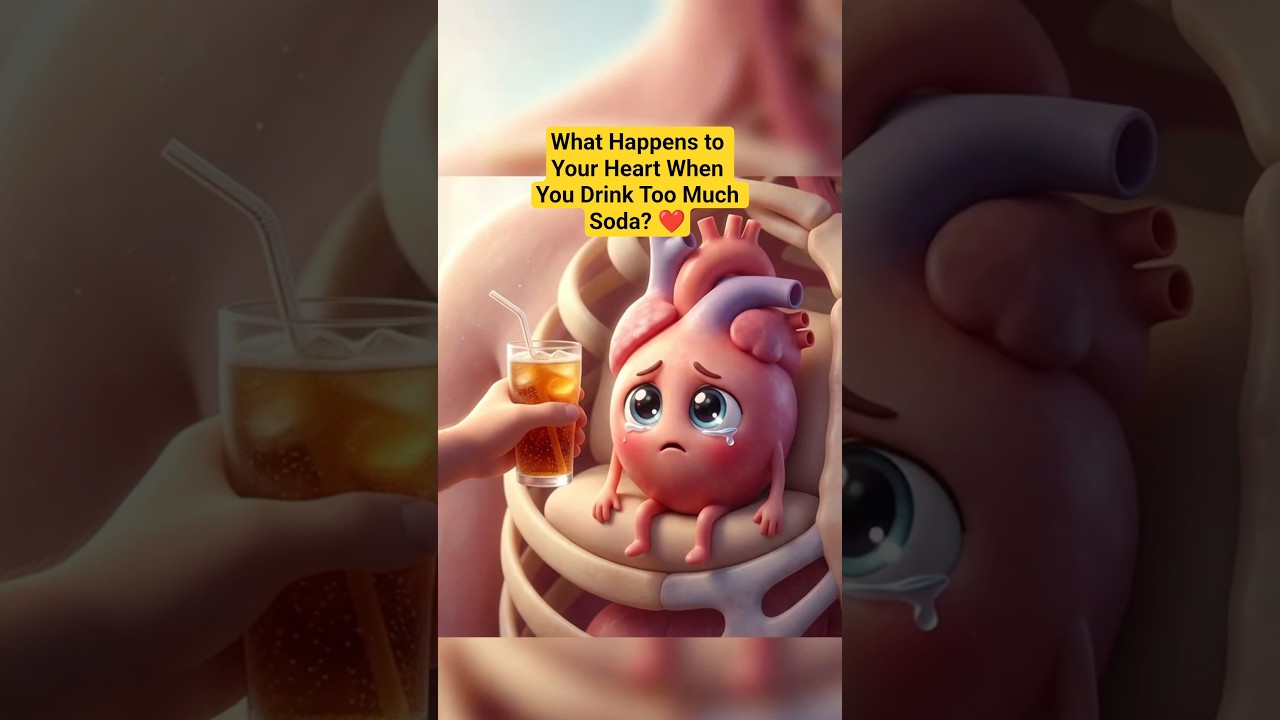 What Happens to Your Heart When You Drink Too Much Soda? ❤️ #shorts