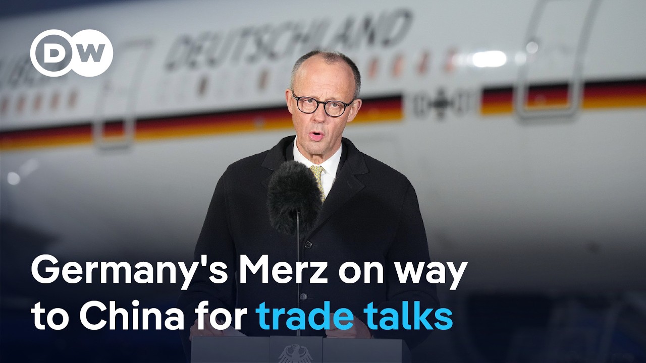 How tough can Merz be when more than a milion German jobs depend on exports to China? | DW News