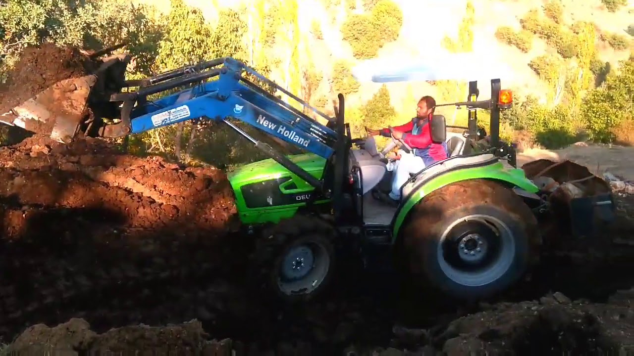Deutz Fahr 4065 New Holland tr4.65 MF 240 S New Holland TT 50(2) Gübre Taşıma İşlemi.#pisişler