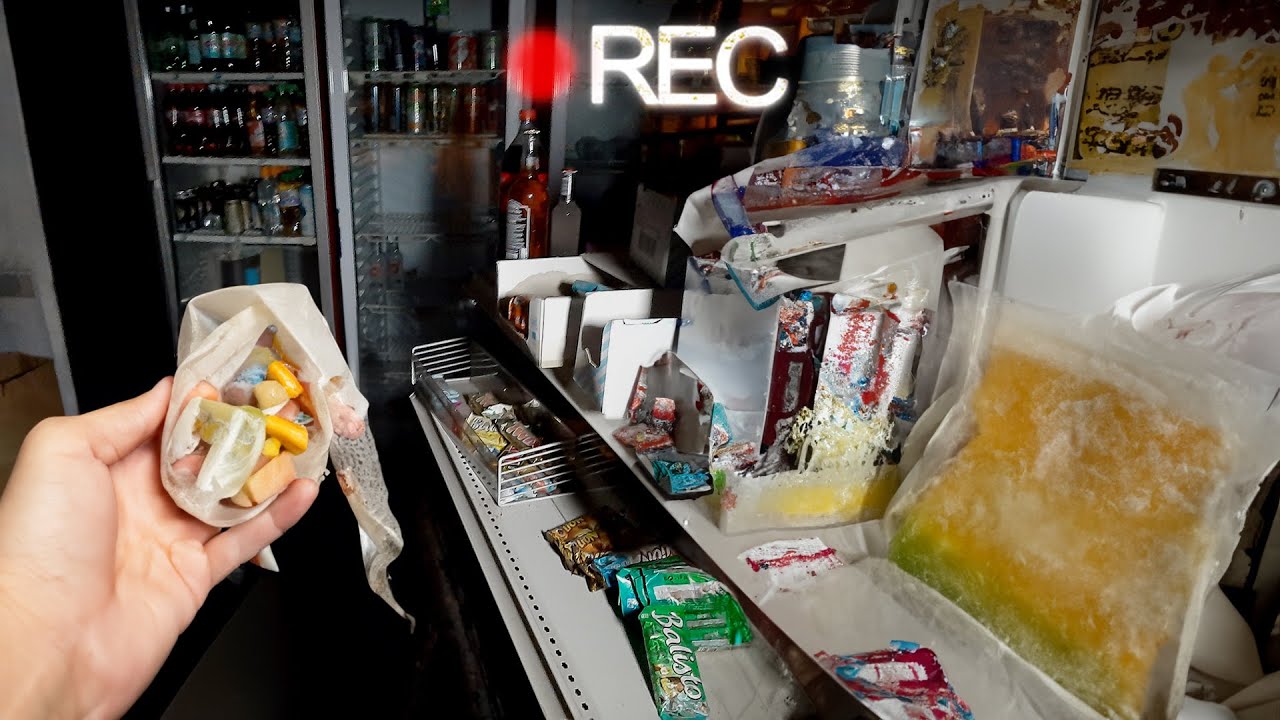 J'AI FILMÉ UN MAGASIN ABANDONNÉ LES RAYONS ENCORE PLEIN…