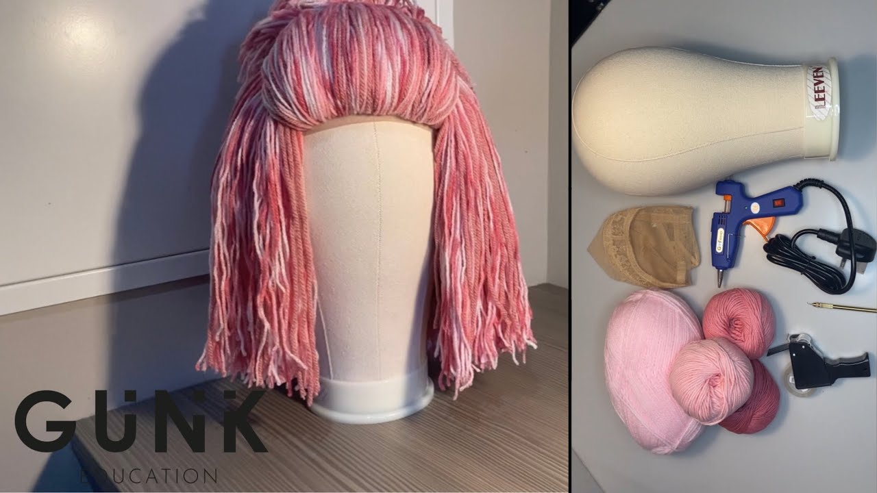 Creating a Wig out of Yarn | Line Elise Hellum Ring | GUNK Education