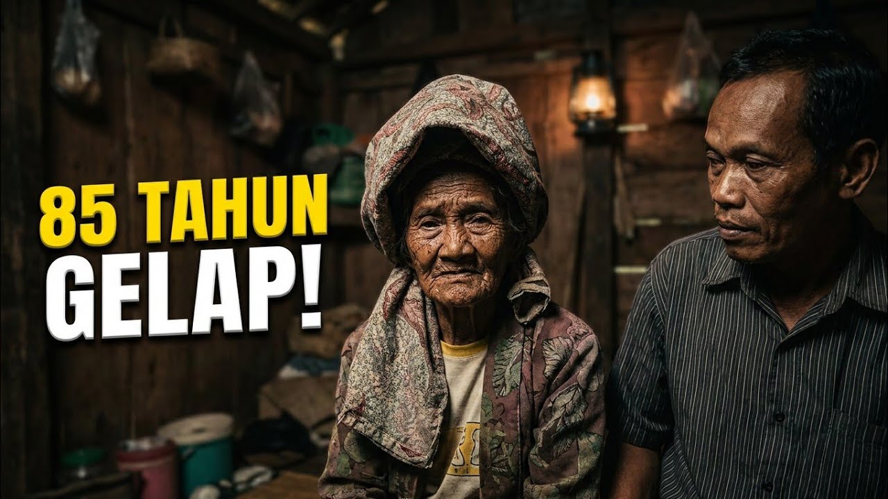 KAMPUNG TERUJUNG HANYA ADA 3 RUMAH TANPA ADA LISTRIK