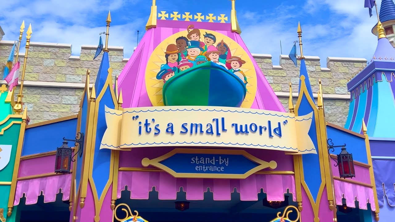 Magic Kingdom It’s a Small World FULL Ride POV 4K | Disney World 2025