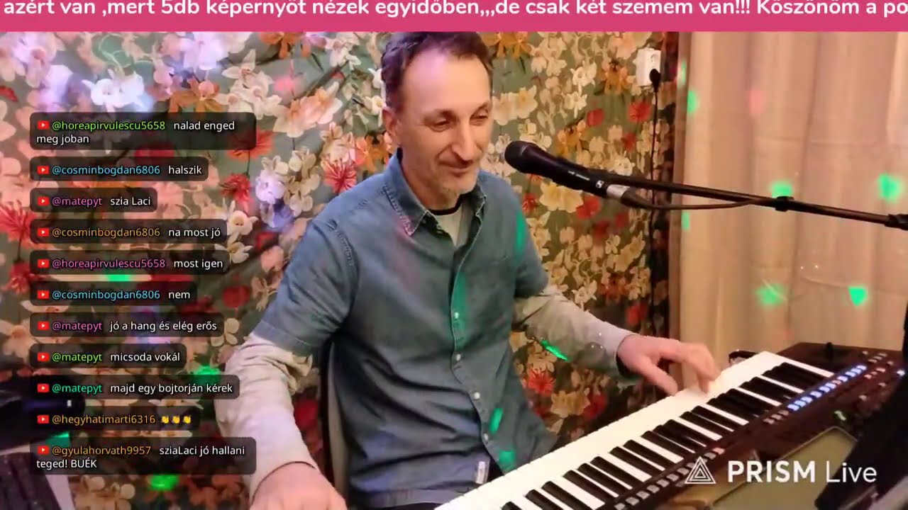 Retro élőzene Péter László-val 2026 Jan 11-  2dik rész
