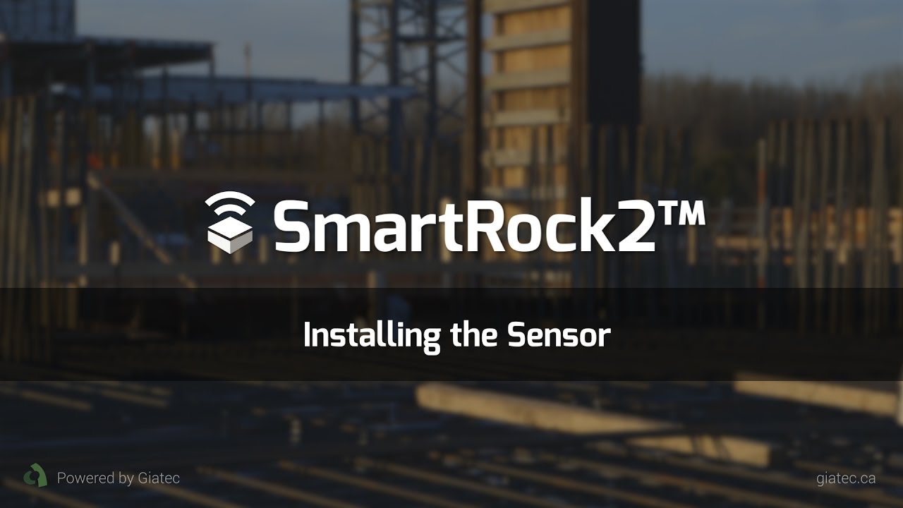 SmartRock™ - How To #4 - Installing the Sensor