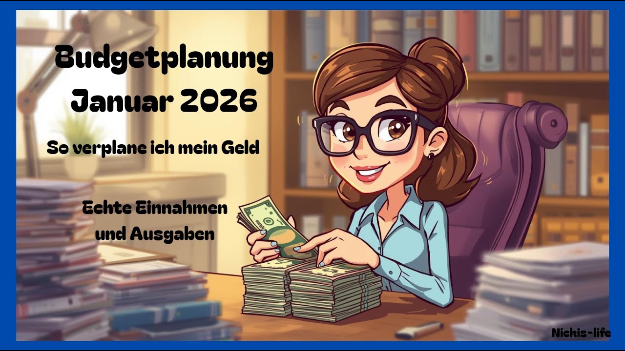 🧮 Budgetplanung Januar 2026 🧮 Echte Einnahmen und Ausgaben  #budgeting #budgetplanung #budget 