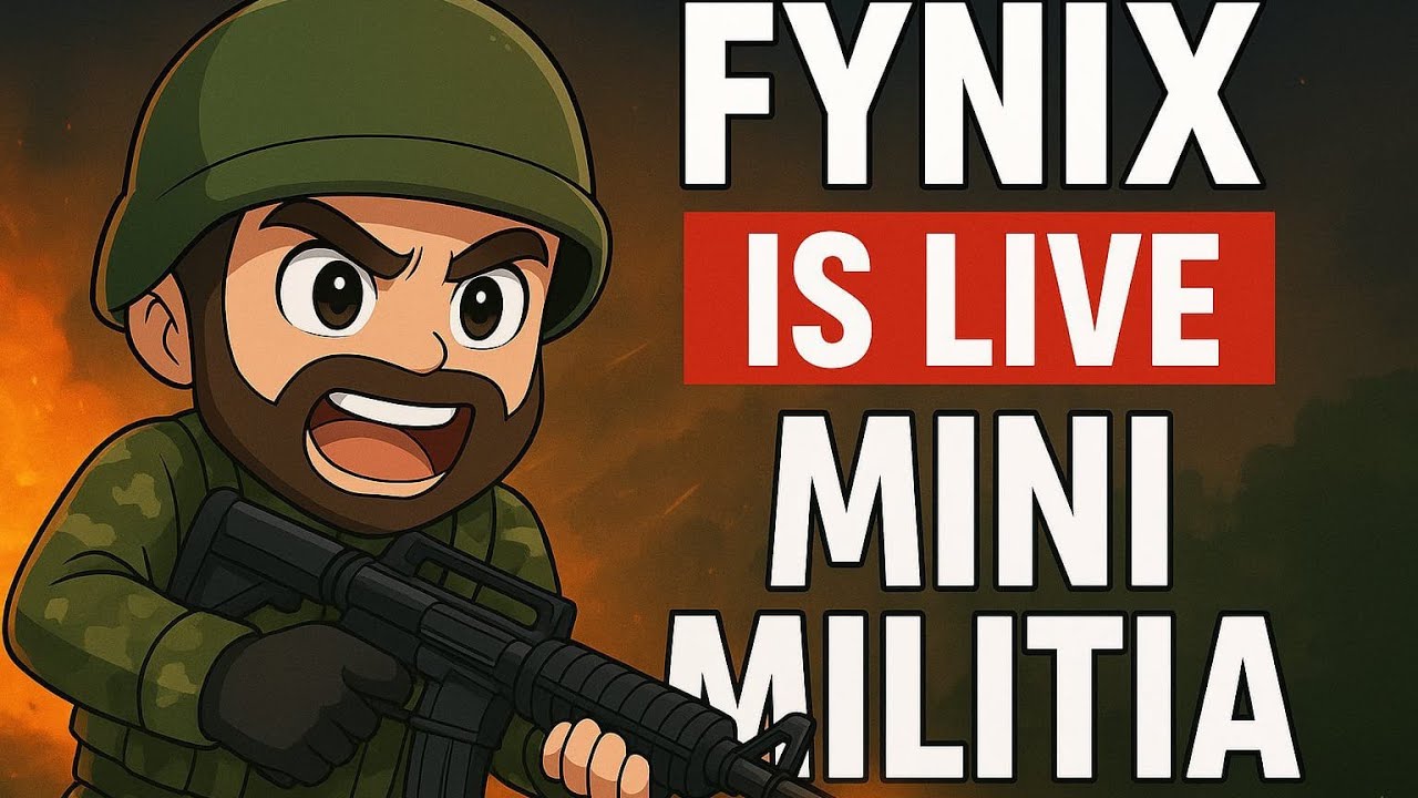 MINI MILITIA LIVE | Custom Rooms, Intense Fights & Crazy Wins – JOIN FAST