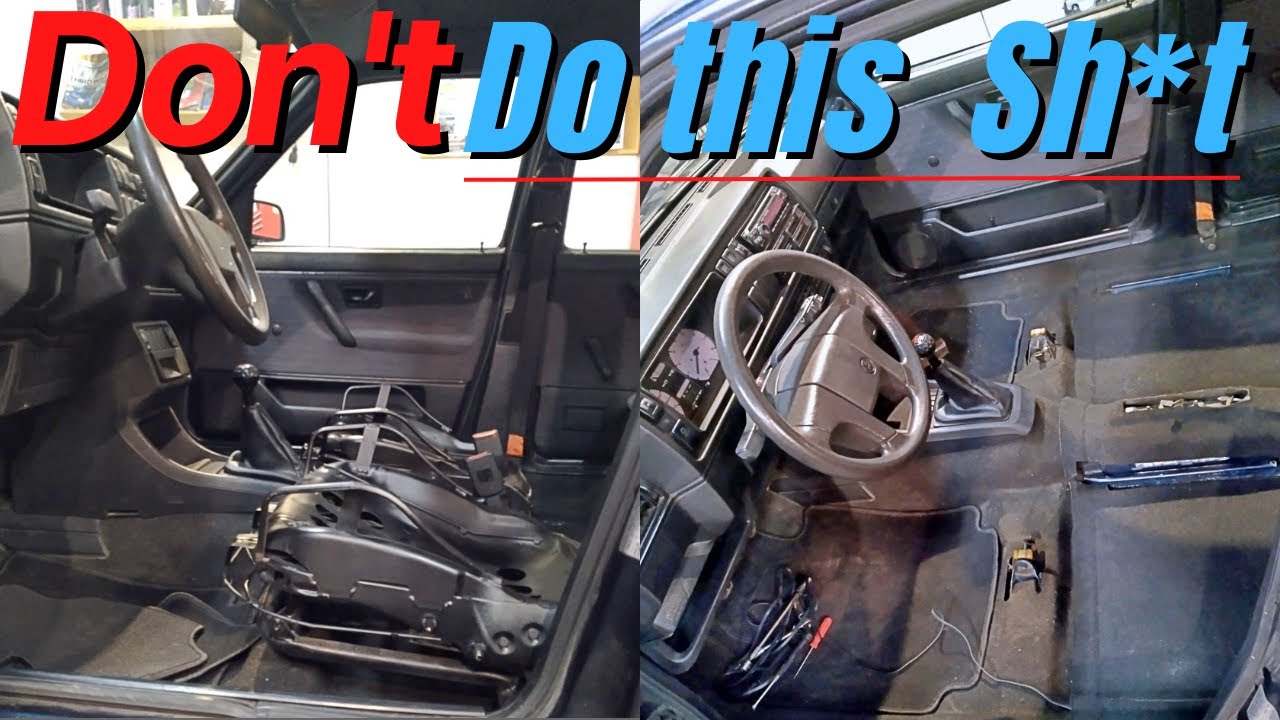 Golf mk2 2.0 16V Interior Upgrade on Project Freebie