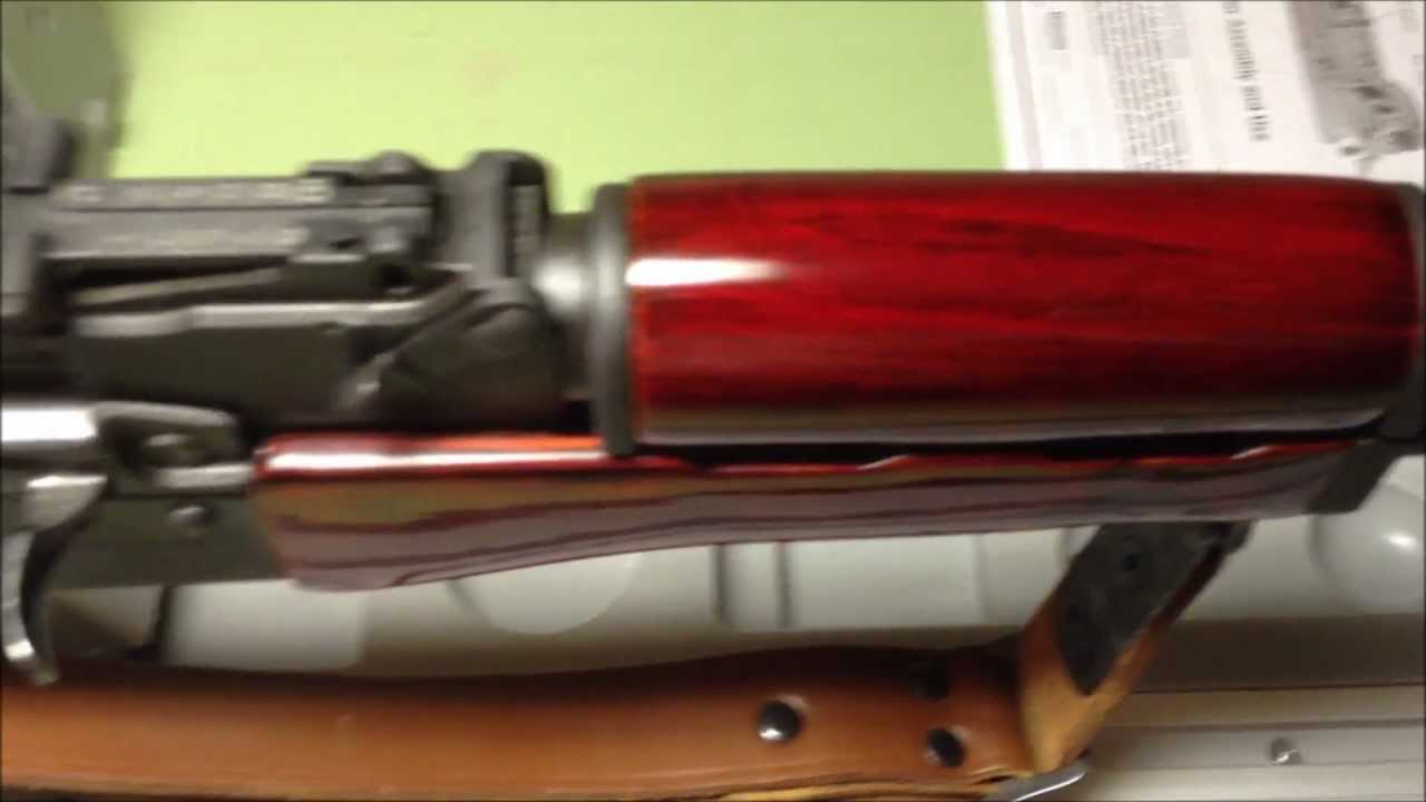 AK-47 furniture refinish project - Redux