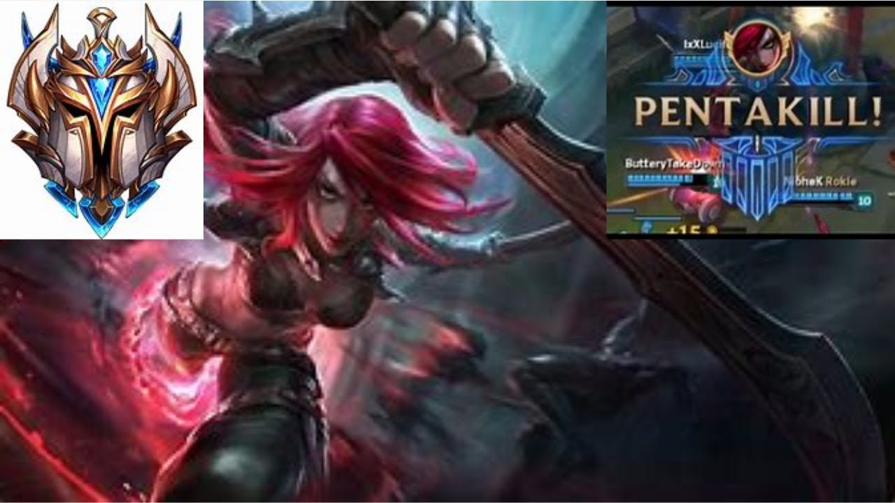 INSANE Katarina Outplays - Katarina Montage 1