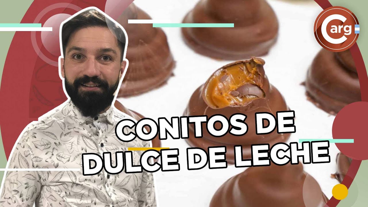 CÓMO SE HACEN LOS CONITOS DE DULCE DE LECHE