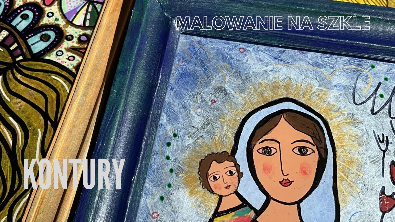 Malowanie na szkle. Lekcja 2: Jak przenieść wzór z kalki na szkło? 