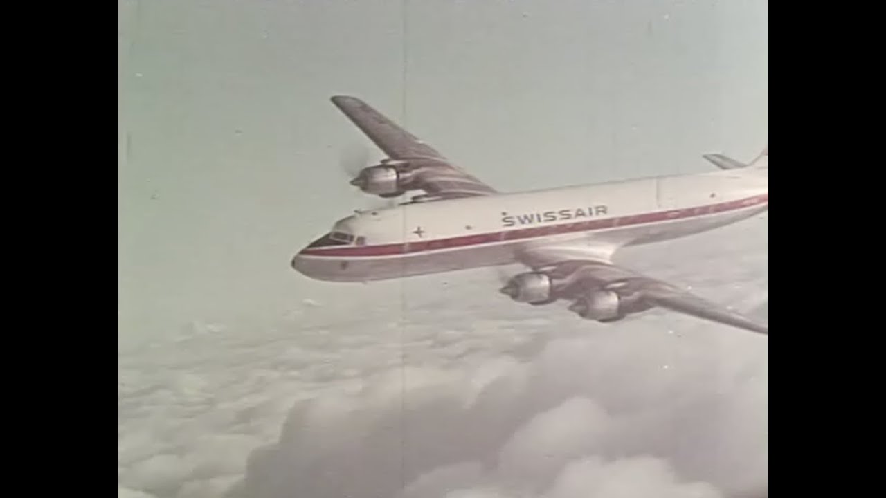 Auskunft im Cockpit - Swissair 1959