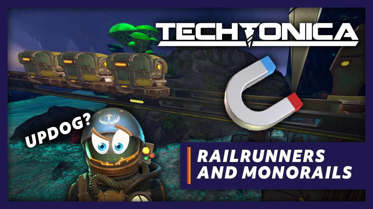 How To Play Techtonica - Monorail and Railrunner Tutorial