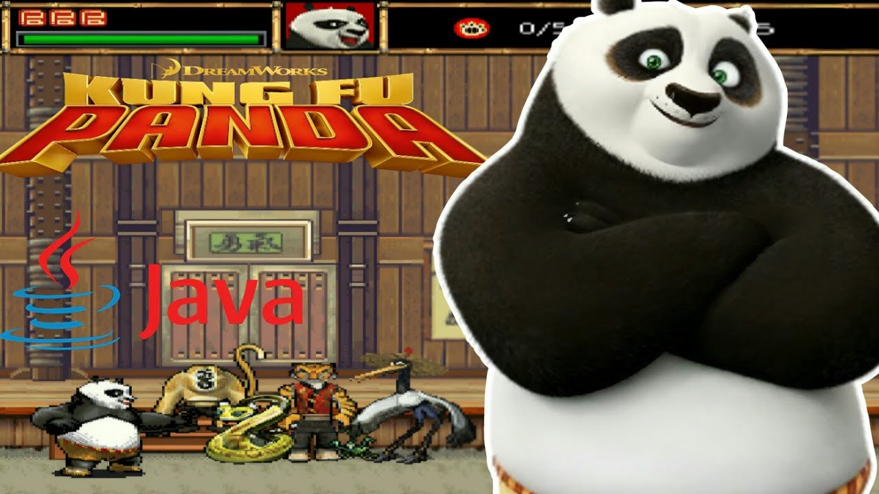 O Incrível Jogo Kung Fu Panda Java