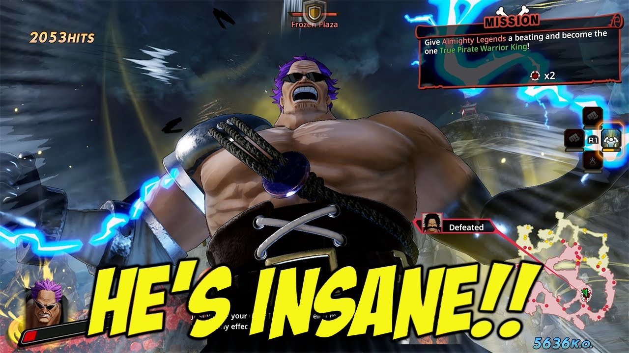 Z IS BROKEN IN ONE PIECE PIRATE WARRIORS 4!!!!!!!