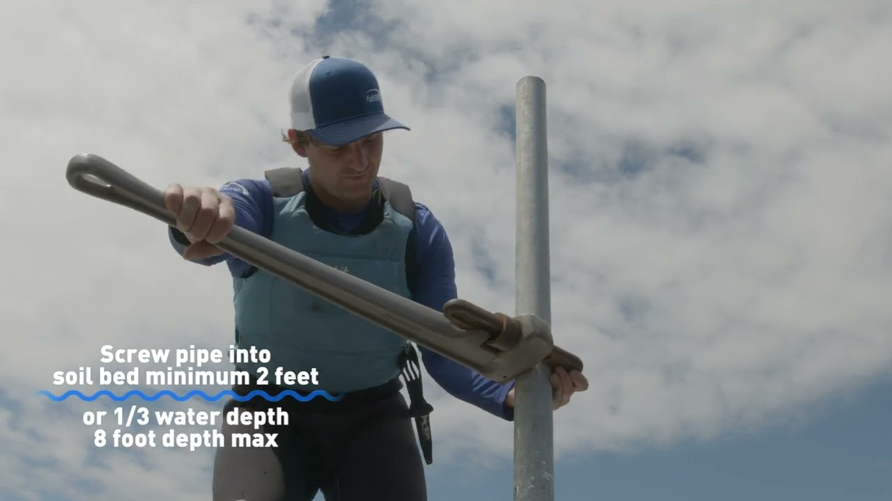 Pipe and Auger Installation Instructions | EZ Dock Installation
