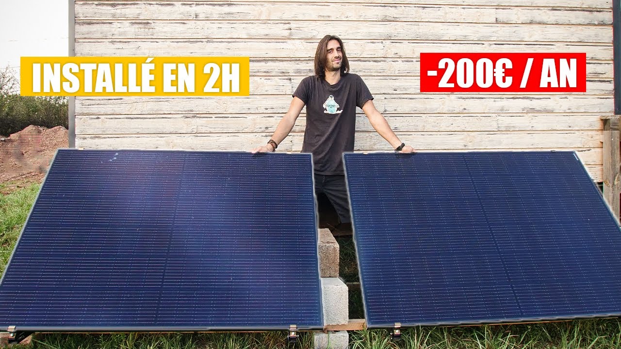 Panneaux solaires à brancher sur une prise : je m'attendais pas à ça ! 🤔
