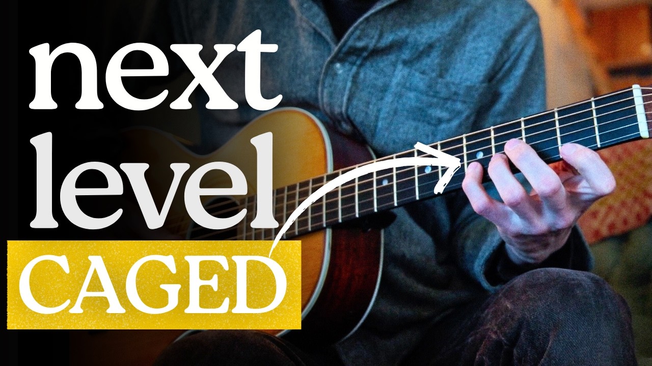 Next-Level CAGED (для блюза и фингерстайла)