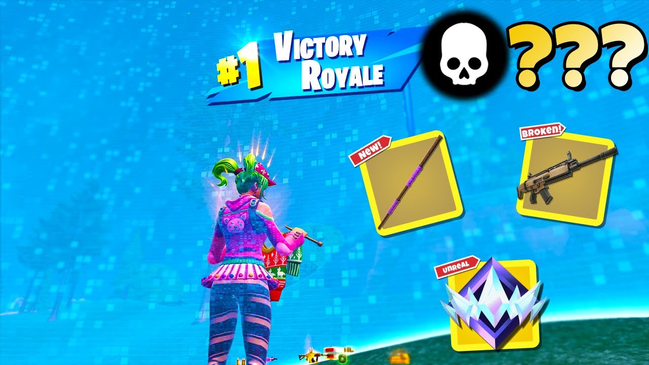 High Elimination Unreal Ranked Solo Win Gameplay (Fortnite Chapter 5 Zero Builds)