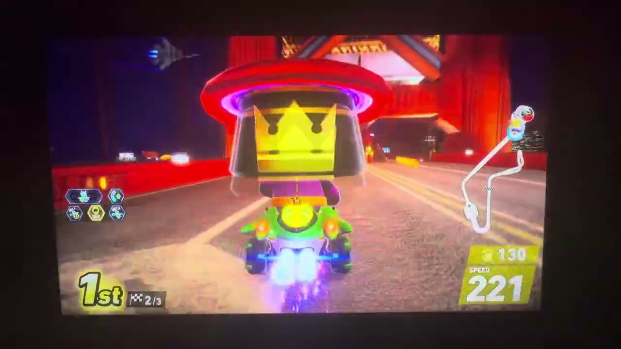 Sonic Racing Crossworlds-Big in Rainbow Garden (Mirror Sonic Speed)