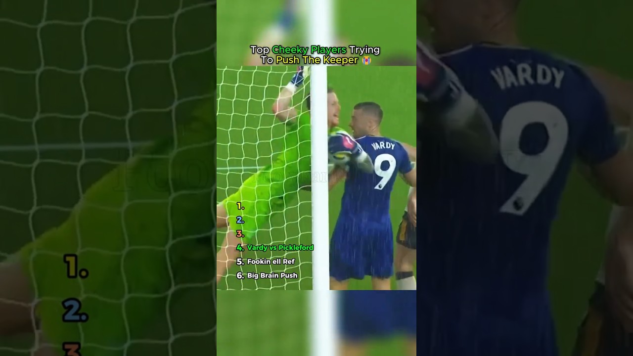 Top Cheeky Players Trying To Push The Keeper