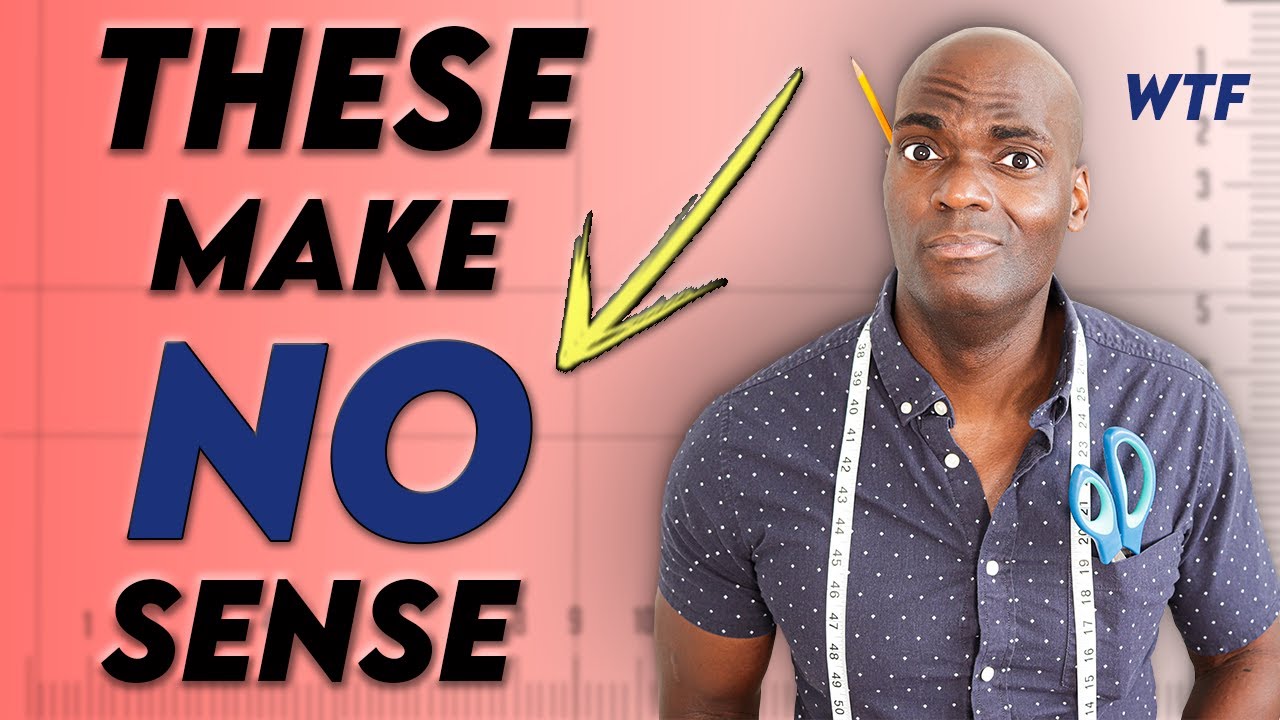 4 Confusing DIY Tailoring Terms EXPLAINED