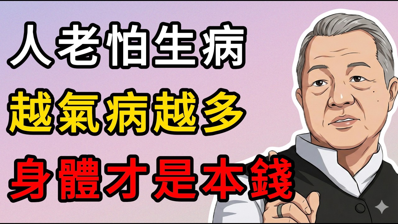 曾仕強：人老了沒錢最怕什麼？不是病！百歲老人教你一招，安享晚年。 #人生智慧 #命理 #哲學 #曾仕強 #易經 #正能量
