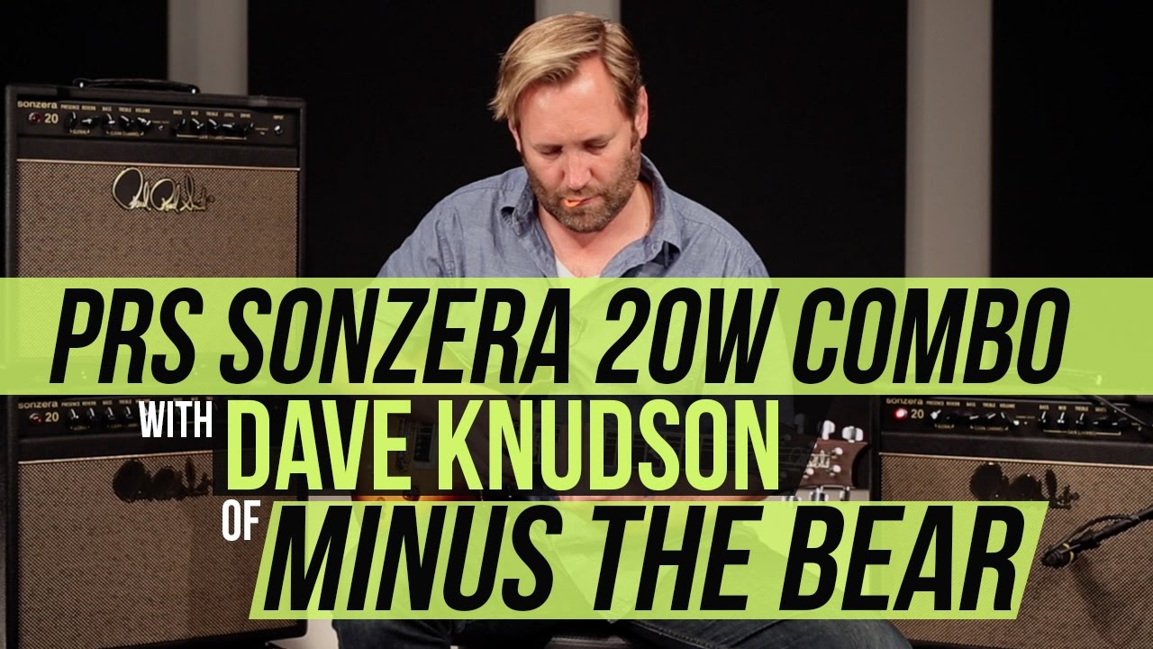 Minus the Bear's Dave Knudson Demos The PRS Sonzera 20w Combo!