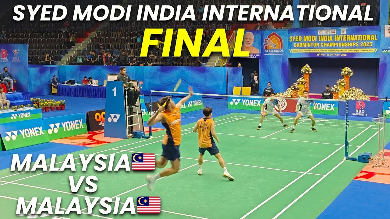 KANG Khai Xing/Aaron TAI vsCHIA Weijie/LWI Sheng Hao | SYED MODI INDIA INTERNATIONAL FINAL