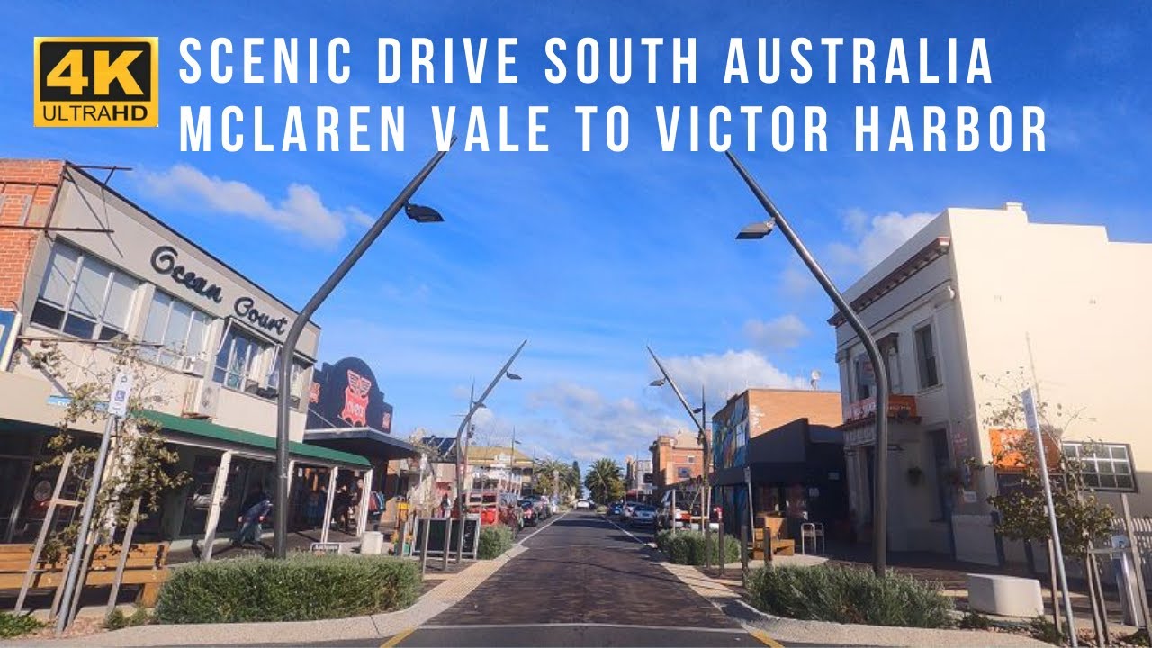 [4K] Scenic Drive McLaren Vale to Victor Harbor | South Australia