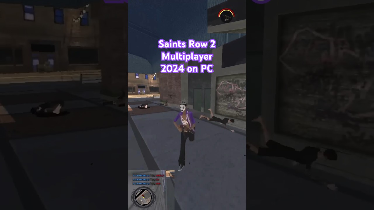 Saints Row 2 Reloaded Multiplayer on PC. Drop a comment if you want to play with us!