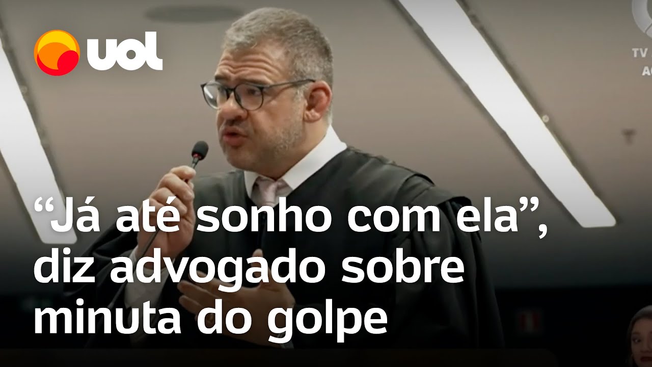 Advogado de r&eacute;u diz que 'sonha' com minuta do golpe: 'Bendita minuta'