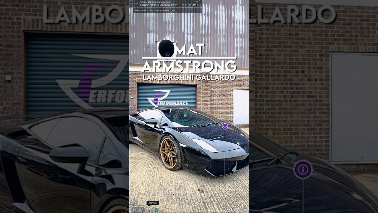 Mat Armstrong’s Twin Turbo Lamborghini Gallardo Virtual Tour 🎮. 