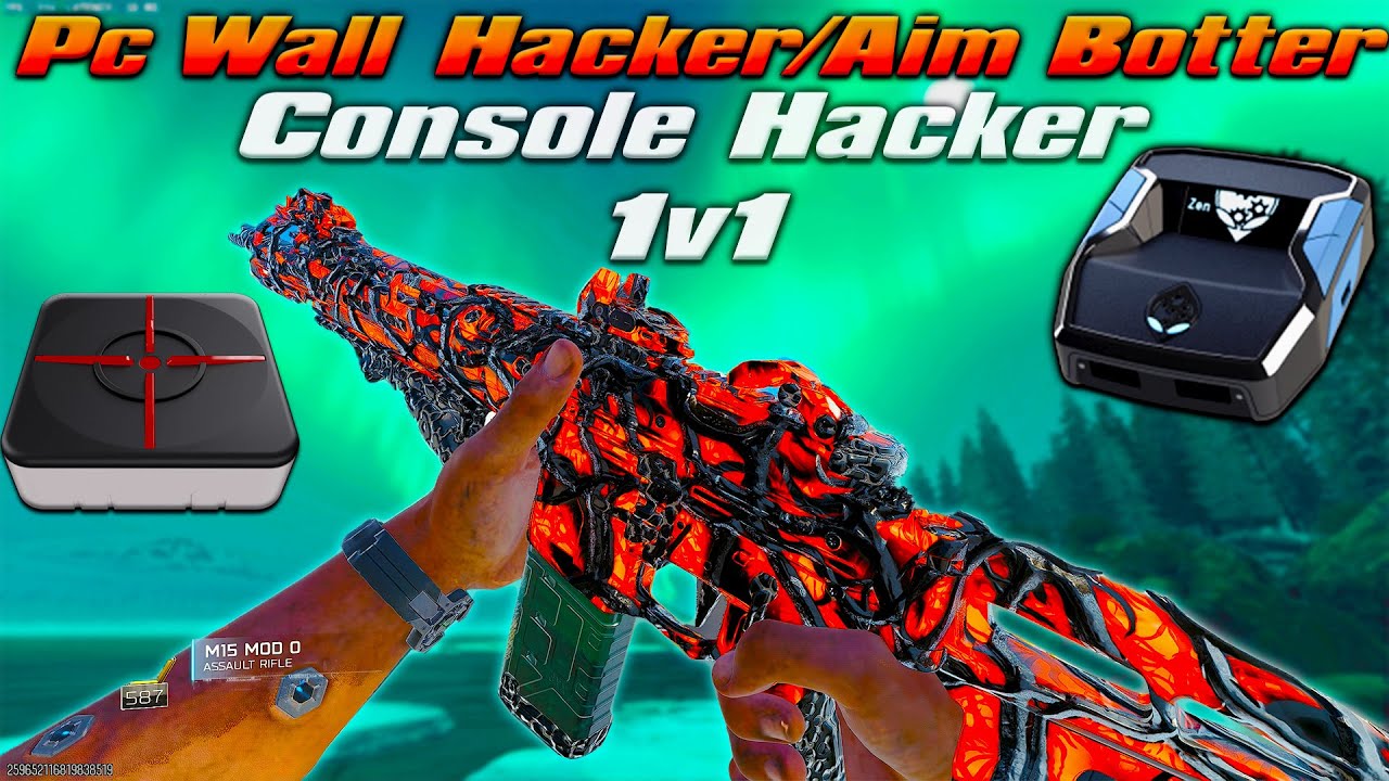 Компьютерный чит-программист, использующий Wall Hacker/Aim Botter, против консольного читера Xim ...