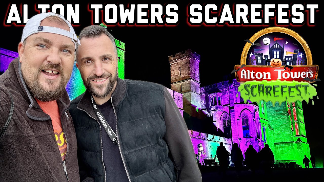 Alton Towers Scarefest 2025 | We Had An AWESOME Day 